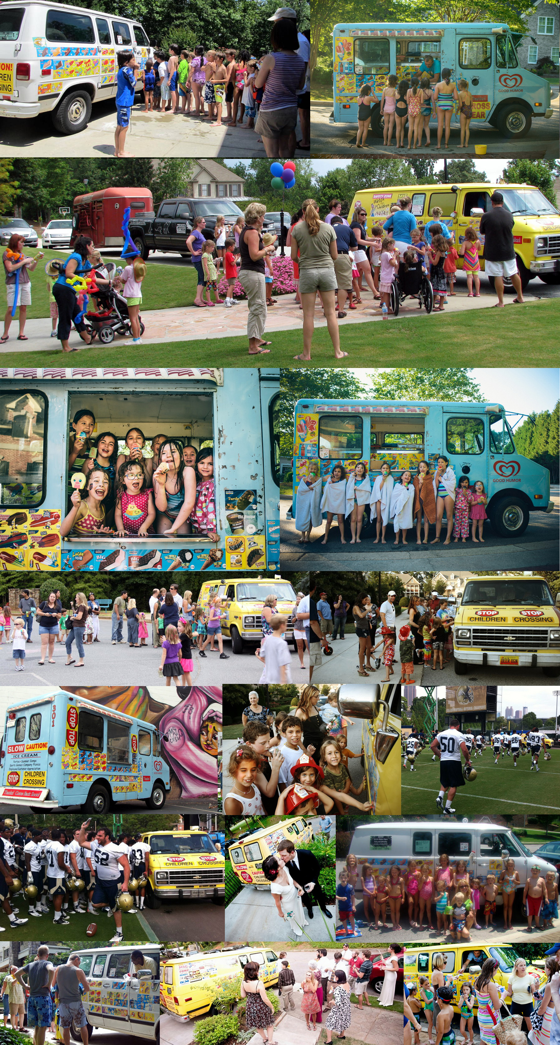 Atlanta Ice Cream Truck Children's birthday party; Kid's